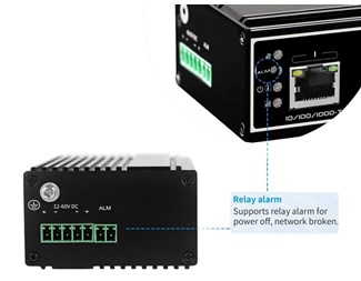 1-port 100/1000X SFP till 1-port 10/100/1000T