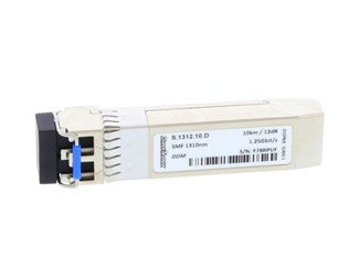 1000Base-LX, 1310nm, SM, 10km, DDM