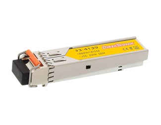 SFP WDM SM, 1.25Gbps, 1490/1310, 10km, DDMI