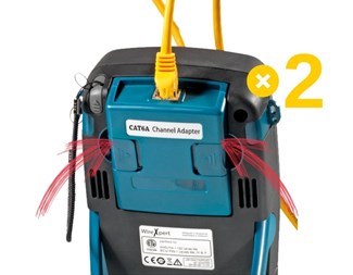 Cat6A/EA Channel adapter, par