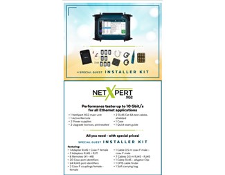 NetXpert XG2 upp till 10 Gbit/s koppar