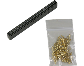 Ampmodu 64-pin Socket Body and Pins.