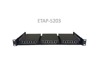 Dual Link/Mod ETAP-5203 10/100/1000Base-T TAP, PoE