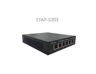 Dual Link/Mod ETAP-5203 10/100/1000Base-T TAP, PoE