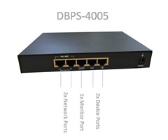 DBPS-4005, 10/100/1000 Base-T Bypass Switch/TAP