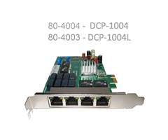DCP-1004, PCI-innstikkskort med TAP-funksjon uten aggregering