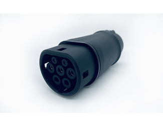 Elbiladapter fra type 1 til type 2