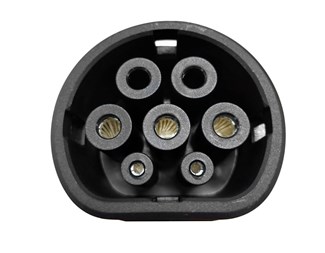 Elbiladapter fra type 1 til type 2