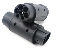 Adapter, type 2 til type 1
