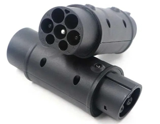 Adapter, type 2 til type 1