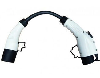 Adapter ladekabel, fra type 2 til type 1