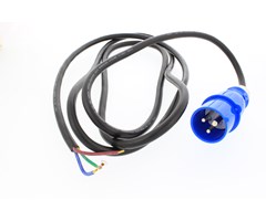Kabel 3meter, blåhand. 16A, 3x2.5mm2, för 90-3156 (för lager