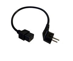0,5 m, IEC320 C19-Schuko