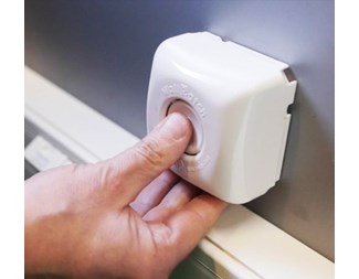 WallPatch Cat.6A U/UTP RJ45, hvit