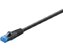 10m, svart Cat6 250MHz