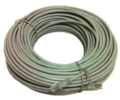 Cat.6 LSZH UTP patch 50m ring (med RJ45-kontakter)