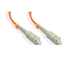 0,5 m Multimode simplex, Yd 2,0 mm, oransje