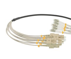 4m 9/125 SC-LC 12 Fiber