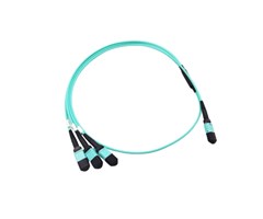 1m Multimode OM3 MPO Y-splitter