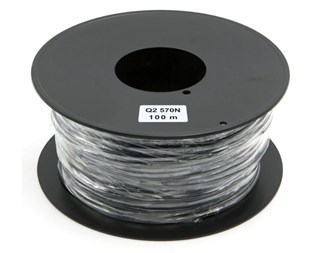 Kabel lyd/lys fleksibel 4x0,2mm2 100 meter