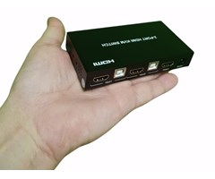 2 port HDMI 4K KVM Switch, 4xUSB