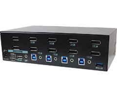 Dual Monitor 4-porters svitsj