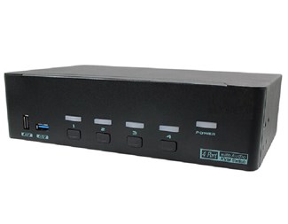 Dual Monitor 4-porters svitsj