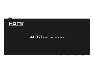 4 x HDMI 2.0 og 4 x USB 3.1 Gen1 inn, 2 x USB 3.0 og 2 x USB 2.0 ut
