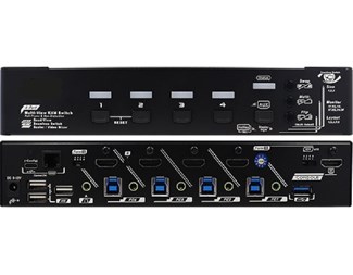 4 Porters Multi-View HDMI KVM-svitsj