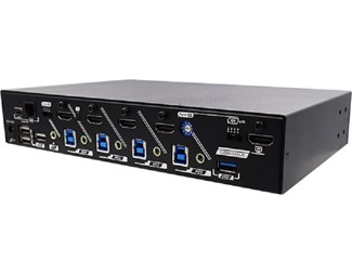 4 Porters Multi-View HDMI KVM-svitsj