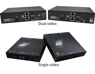 Sender, HDMI og USB, 4K@30Hz, POE