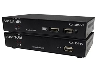 DVI-I sender og mottaker KVM USB, lyd på 5E/6