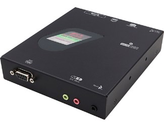 4K HDMI Fiber KVM Extender Lyd, IR, seriell, USB 2.0 med SM