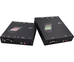 4K HDMI Fiber KVM Extender Lyd, IR, seriell, USB 2.0 med SM