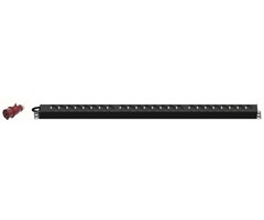 24xDIN49440 utganger, 1xIEC60309 3x32A 3-fase inngang, 1210mm