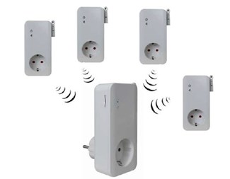 4G, 230V/16A med temperatursensor, hovedenhet