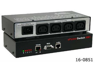 4x230V (Shuko) for montering i 19”-skap eller på vegg