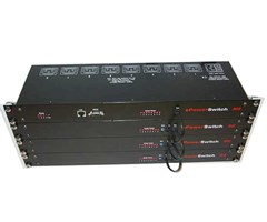 Master-enhet med 8x230V (IEC320) og nettverkstilkobling