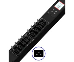 12xC13, 12xHDOT Cx. 1xC20 100-230V 16A