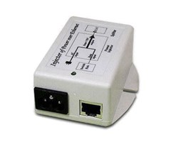 24 V DC ut, Gigabit PoE-injektor