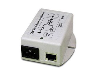 24 V DC ut, Gigabit PoE-injektor