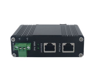 PoE++ Injektor, 10/100/1000Base-T, 90 W ut, 48–57 V inn