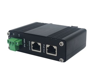 PoE++ Injektor, 10/100/1000Base-T, 90 W ut, 48–57 V inn