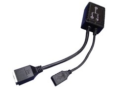 USB-A/12W + PoE