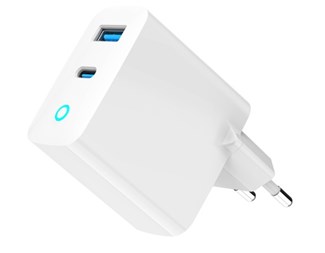 65W, USB A + USB C, QC+PD