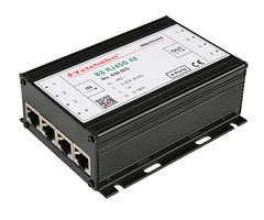 4-ports RJ45 lyn-/overspenningsvern Cat6 1000 Mbit/s, overflatemontering
