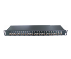 24-ports BNC-, lyn-/overspenningsvern 16MBit/s, 300MHz, 19''