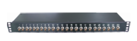 24-ports BNC-, lyn-/overspenningsvern 16MBit/s, 300MHz, 19''