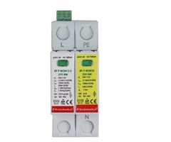 T1+T2 Single phase 1P+N, Uc: 230V. Iimp: 12,5 kA Imax: 5