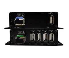 4 x USB 2.0, 10km, SFP, sender og mottaker